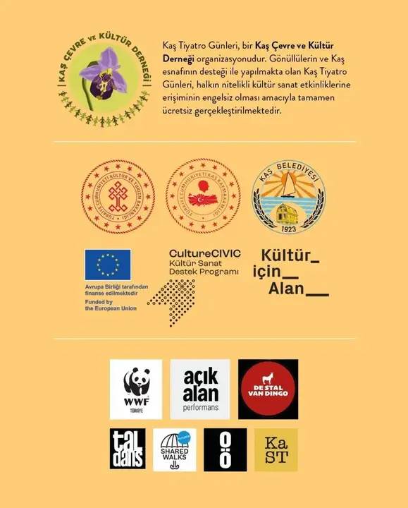 4. Kaş Tiyatro Günleri Programı Açıklandı 5